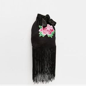 Fringe purse